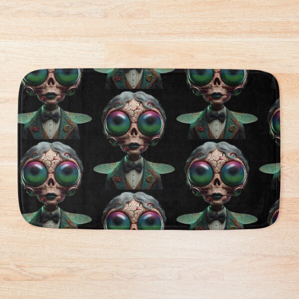 Item preview, Dapper Insectoid Gentleman – Uncanny Fly Hybrid Portrait designed and sold by LujziWorld.