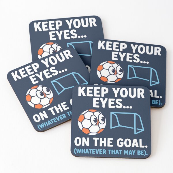 Item preview, Keep Your Eyes On The Goal designed and sold by Amir Faysal.