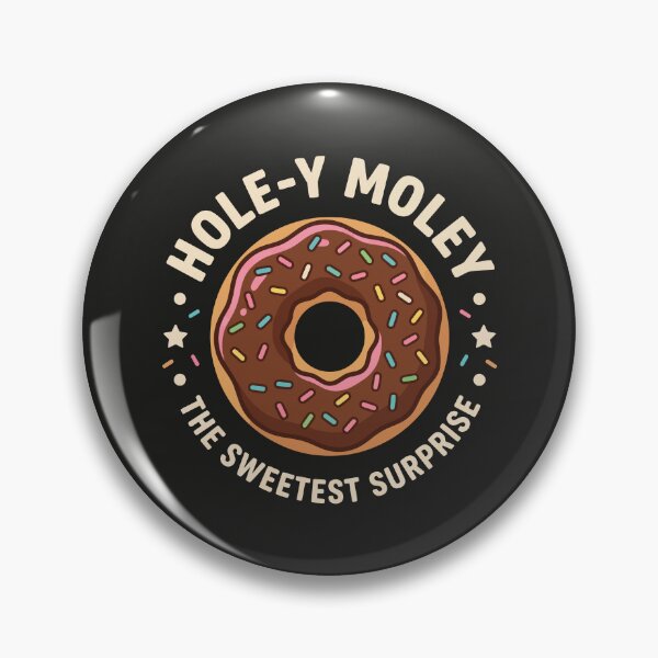 Item preview, Holey Moley Sweetest Surprise Chocolate Sprinkles Donut designed and sold by Amir Faysal.