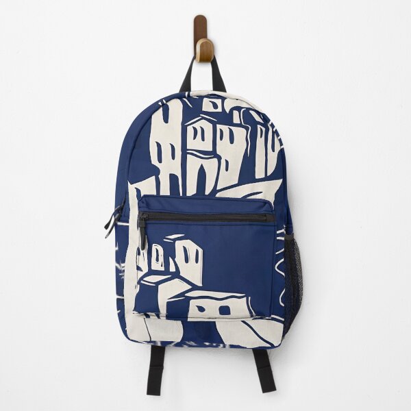 Item preview, Cinque Terre, Italy - Blue Abstract Art designed and sold by shadow-bloom.