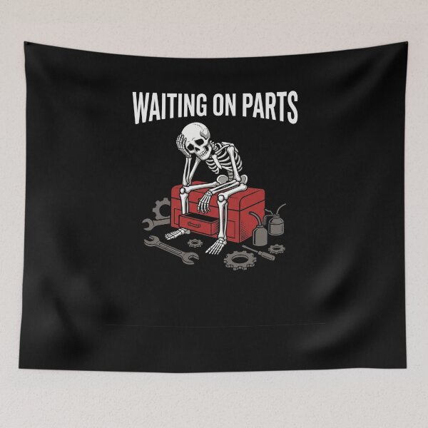 Item preview, Waiting On Parts Mechanic Automotive Repair Technician designed and sold by SofenArt.