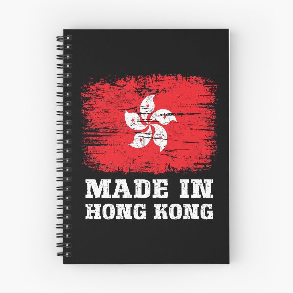 Item preview, Retro Made In Hong Kong Flag Distressed Style designed and sold by Dmetalx Art Apparel.