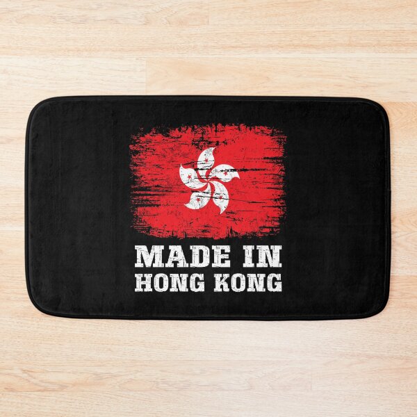 Item preview, Retro Made In Hong Kong Flag Distressed Style designed and sold by Dmetalx Art Apparel.