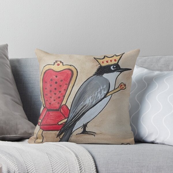 Item preview, Kingbird at the throne cartoon  designed and sold by Matt Starr Fine Art .