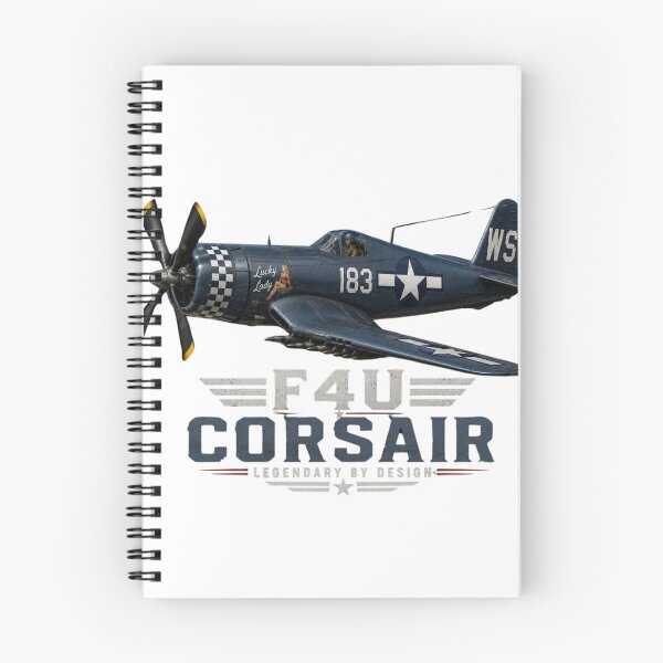 Item preview, F4U Corsair Legendary by Design | WWII American Fighter Aircraft | Vintage Military Aviation T-Shirt designed and sold by Diesel outlaw .