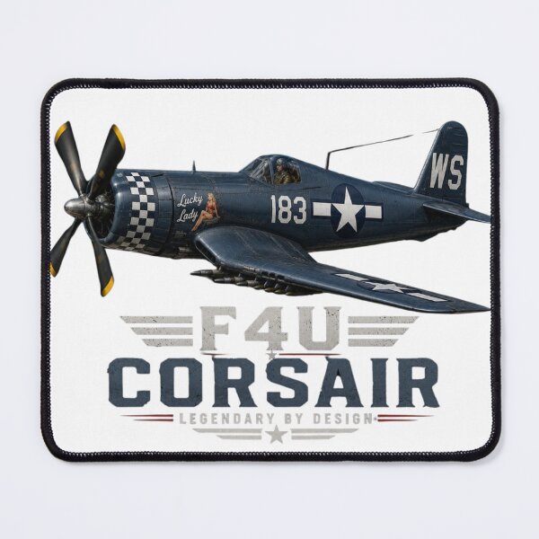 Item preview, F4U Corsair Legendary by Design | WWII American Fighter Aircraft | Vintage Military Aviation T-Shirt designed and sold by Diesel outlaw .