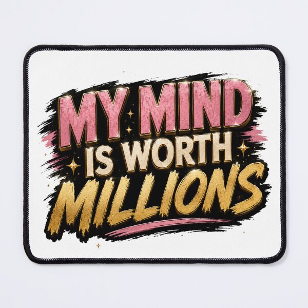 Item preview, MY MIND IS WORTH MILLIONS | Mindset Affirmation designed and sold by Abundance Activation 11.11.