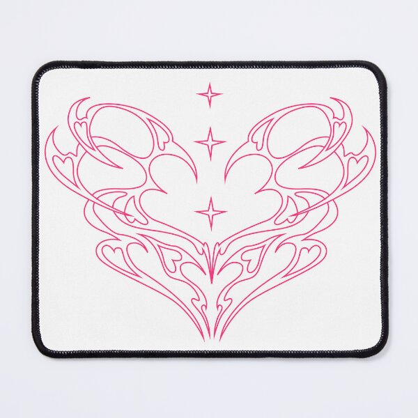 Item preview, Y2K magic heart, pink heart figurine designed and sold by Tribalgothss.