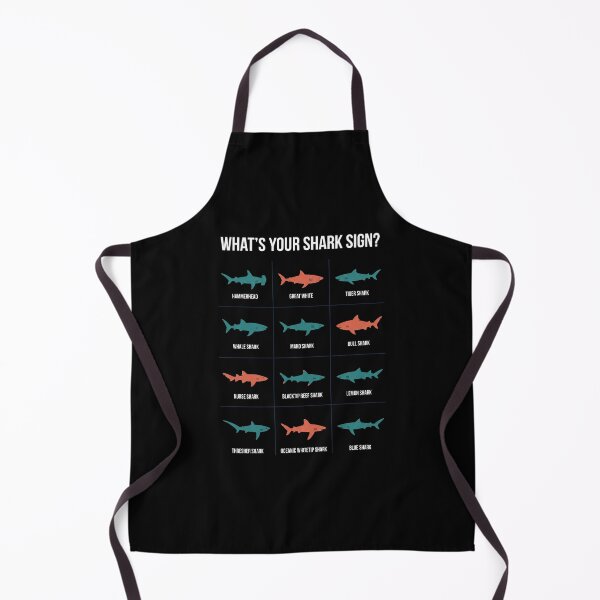 Item preview, What's Your Shark Sign? Shark Lover Ocean Marine Life Personality designed and sold by SofenArt.