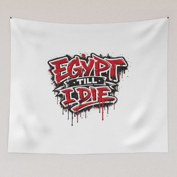 Item preview, Egypt Till I Die Football Fan Text designed and sold by Inkworksbyshery.