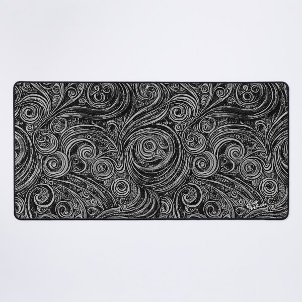 Item preview, Silver Swirls designed and sold by Fluid Artzworx.