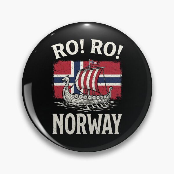 Item preview, Ro! Ro! Norway Viking Ship Heritage Pride designed and sold by SofenArt.