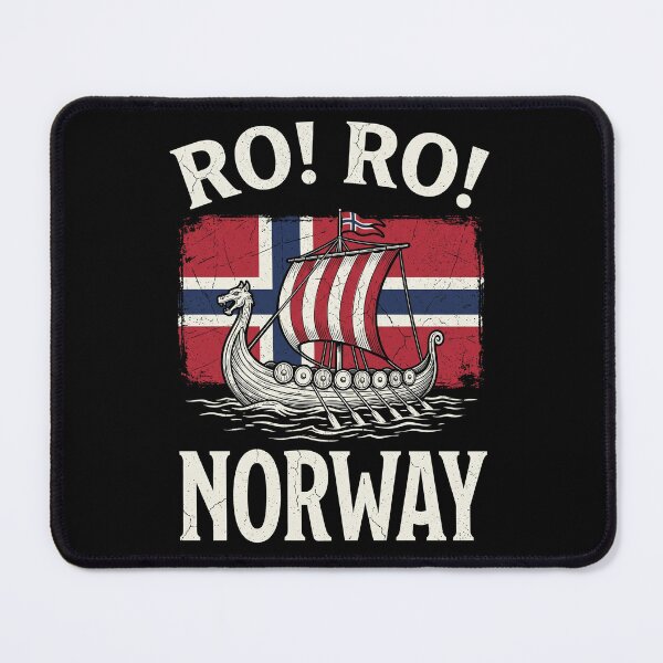 Item preview, Ro! Ro! Norway Viking Ship Heritage Pride designed and sold by SofenArt.