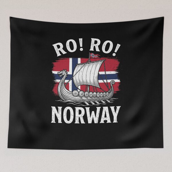 Item preview, Ro! Ro! Norway Norwegian Viking Heritage Traveler designed and sold by SofenArt.