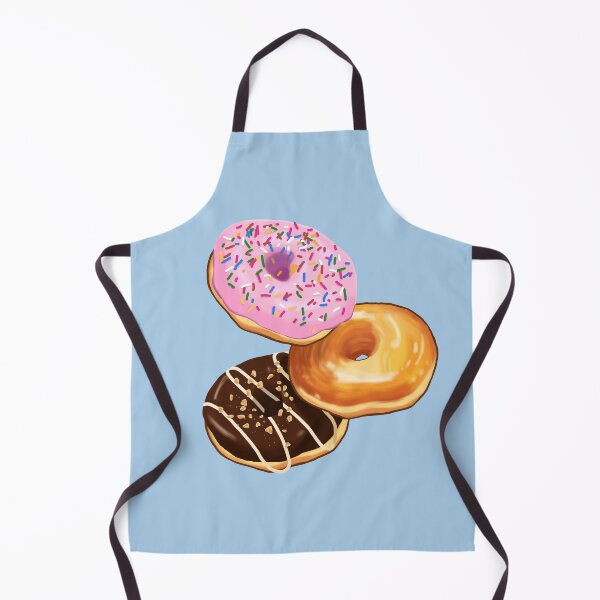 Item preview, Pink and chocolate donut with colorful sprinkles designed and sold by Juntixfae.