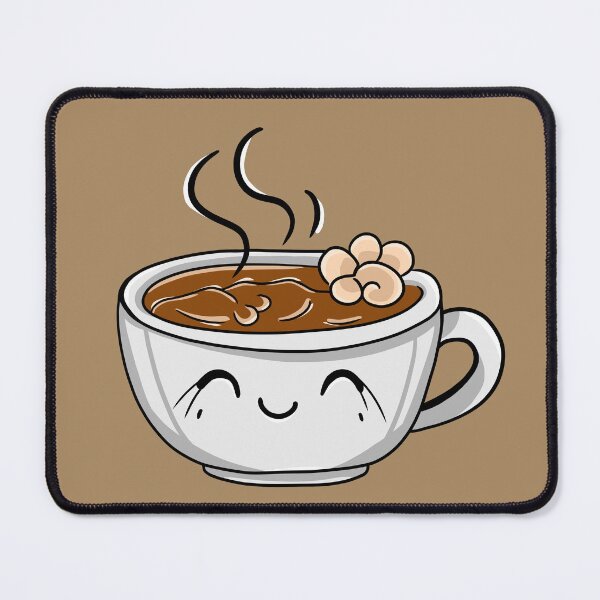Item preview, Hot Chocolate Marshmallow Character Illustration designed and sold by Phyllya Design.