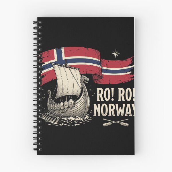 Item preview, Ro! Ro! Norway Viking Longship Norwegian Heritage Flag designed and sold by SofenArt.