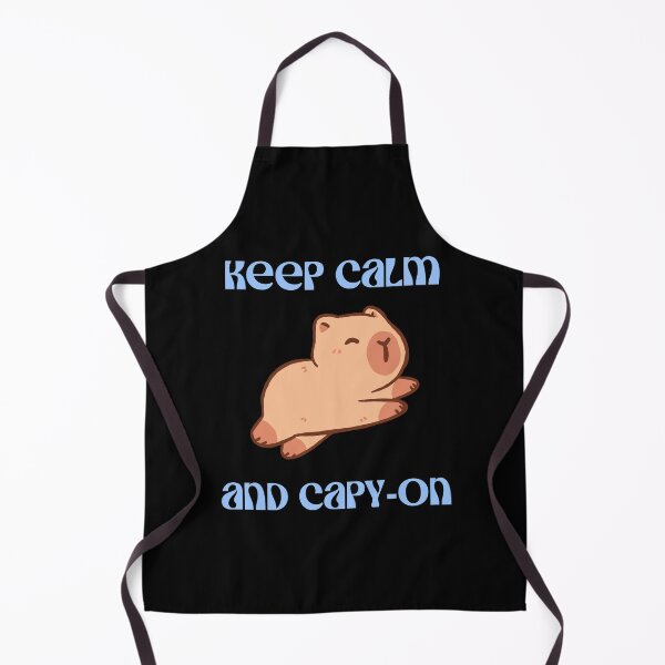 Item preview, Keep Calm and Capy-On Capybara designed and sold by SpartanDStore.
