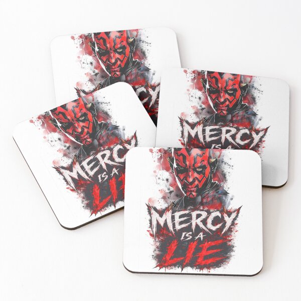 Item preview, Mercy is a Lie - Lord Maul White edition - Movies Collection designed and sold by HardDraw.