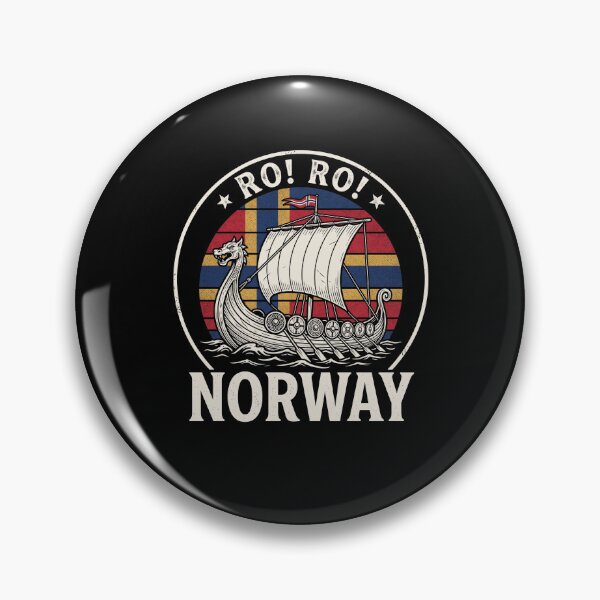 Item preview, Ro! Ro! Norway Viking Heritage Scandinavian Travel designed and sold by SofenArt.