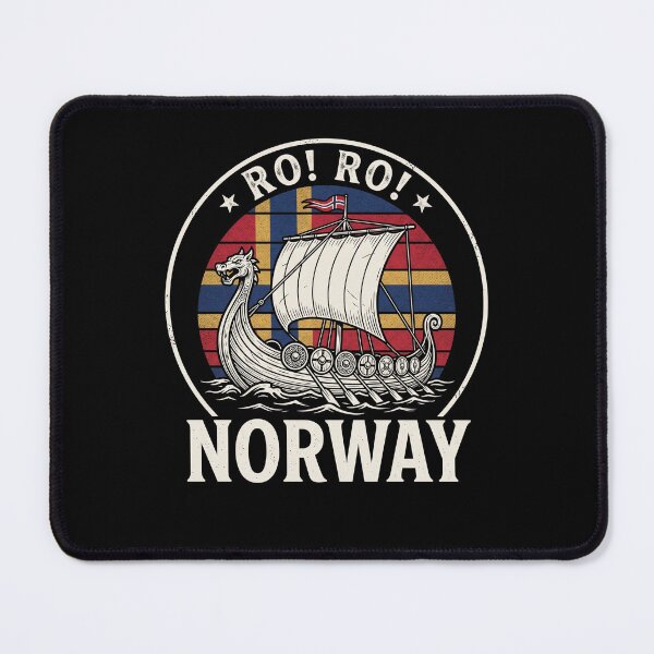 Item preview, Ro! Ro! Norway Viking Heritage Scandinavian Travel designed and sold by SofenArt.