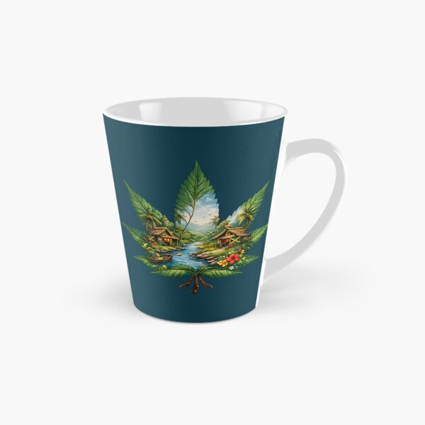 Item preview, Tropical Weed Leaf Cottage Illustration designed and sold by digitalbob60.