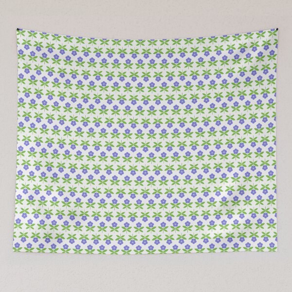 Item preview, February 24th Birth Flower Periwinkle Pattern designed and sold by 366birthflower.