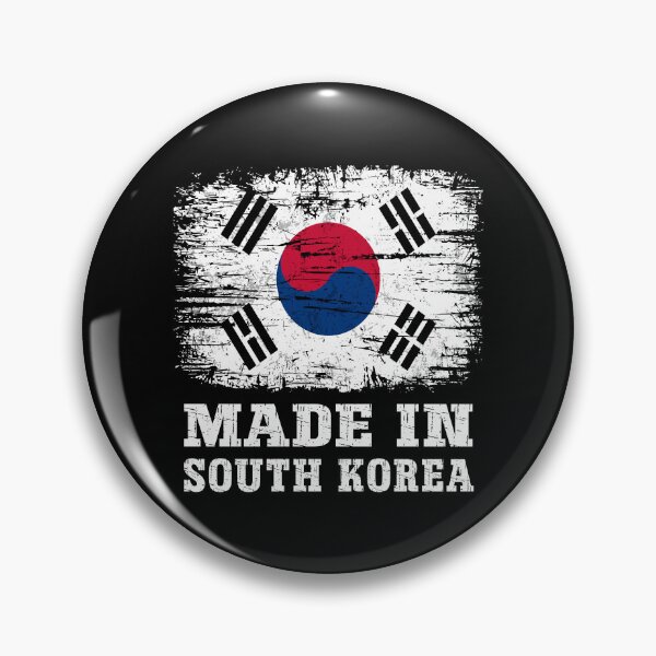 Item preview, Made In South Korea Vintage Distressed South Korean Flag Pride designed and sold by Dmetalx Art Apparel.