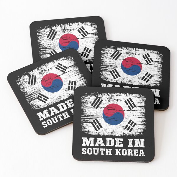 Item preview, Made In South Korea Vintage Distressed South Korean Flag Pride designed and sold by Dmetalx Art Apparel.