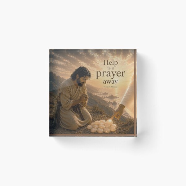 Item preview, Help is a prayer away - The brother of Jared  designed and sold by Heather Walton.