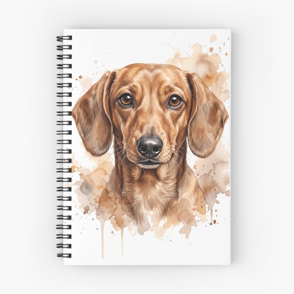 Item preview, Dachshund Watercolor Portrait – Cute Wiener Dog Art designed and sold by jgoteiner.