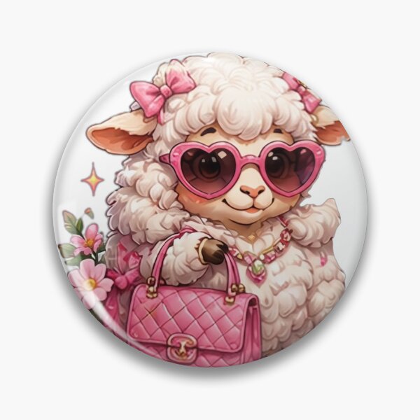 Item preview, Pink Fashion Sheep designed and sold by DailyDoodlesBySumbul.