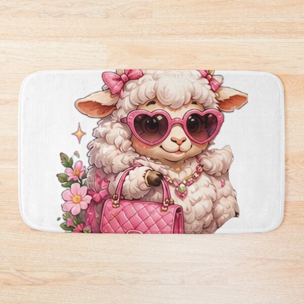 Item preview, Pink Fashion Sheep designed and sold by DailyDoodlesBySumbul.