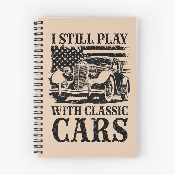 Item preview, I Still Play With Classic Cars Funny Patriotic American Flag designed and sold by Dmetalx Art Apparel.