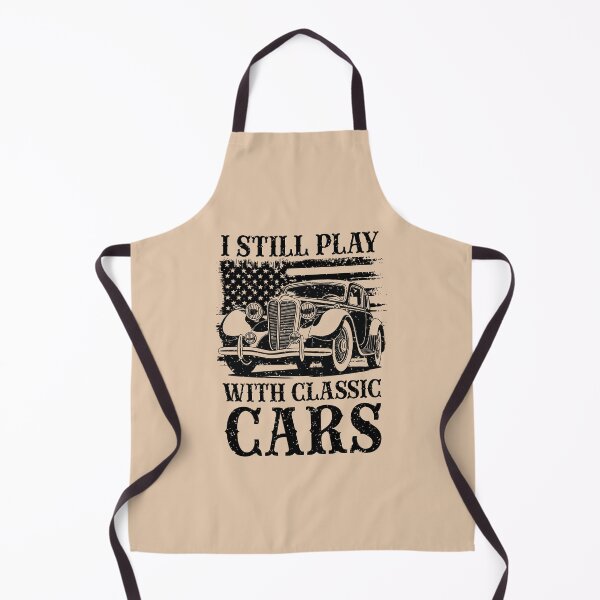 Item preview, I Still Play With Classic Cars Funny Patriotic American Flag designed and sold by Dmetalx Art Apparel.