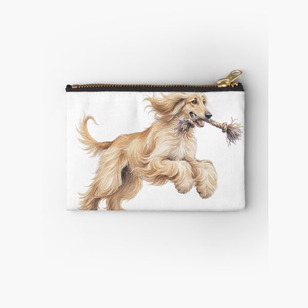 Item preview, Watercolor Afghan Hound playing designed and sold by TheMagicIcon.