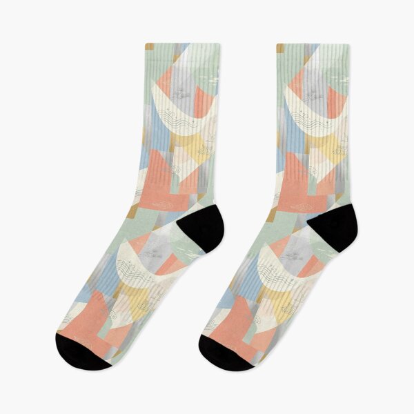 Item preview, Aesthetic Korean Heritage Pastel Geometric Pattern - Soft Modern Oriental Art designed and sold by SOOstudio73.