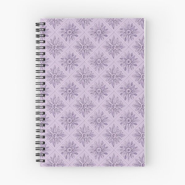 Item preview, Geometric Lilac Lattice: Ornate Floral Tile Pattern designed and sold by LiveLearnCreate.