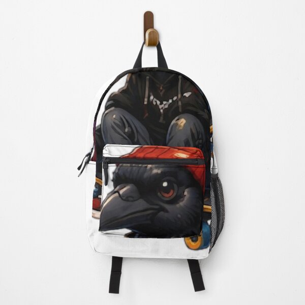 Item preview, Skater Crow Coffee Break designed and sold by DailyDoodlesBySumbul.