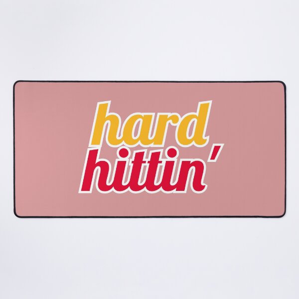 Item preview, Hard Hittin' New Britain Red & Gold designed and sold by titanic415.