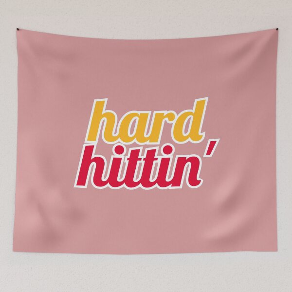 Item preview, Hard Hittin' New Britain Red & Gold designed and sold by titanic415.