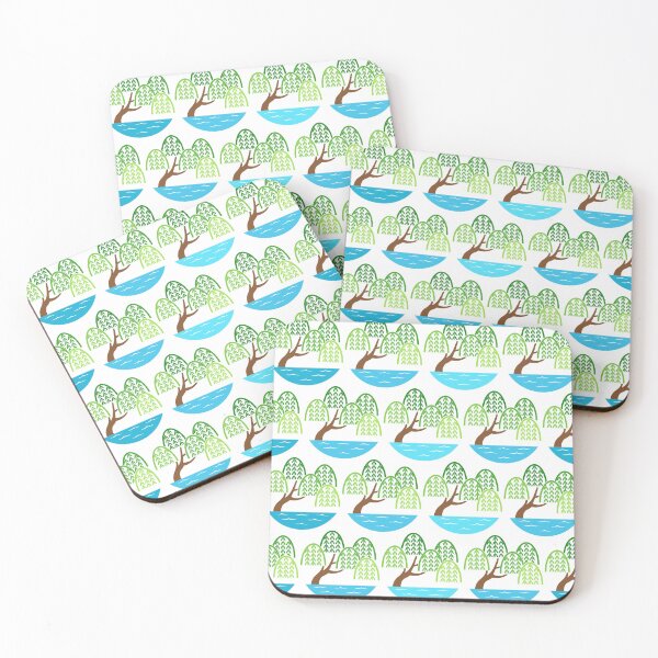 Item preview, March 12th Birth Flower Weeping Willow Pattern designed and sold by birthflower.