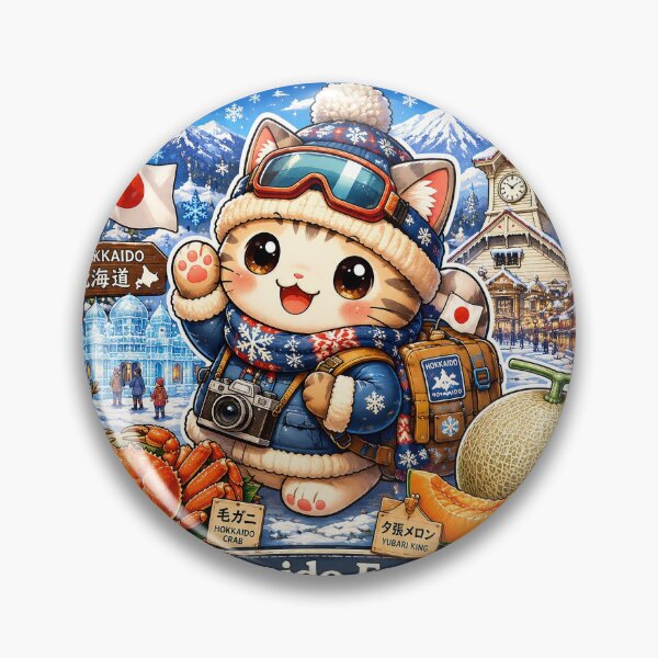 Item preview, NEKOAME Hokkaido Explorer cat designed and sold by NEKOAME-Japan.