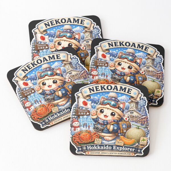 Item preview, NEKOAME Hokkaido Explorer cat designed and sold by NEKOAME-Japan.