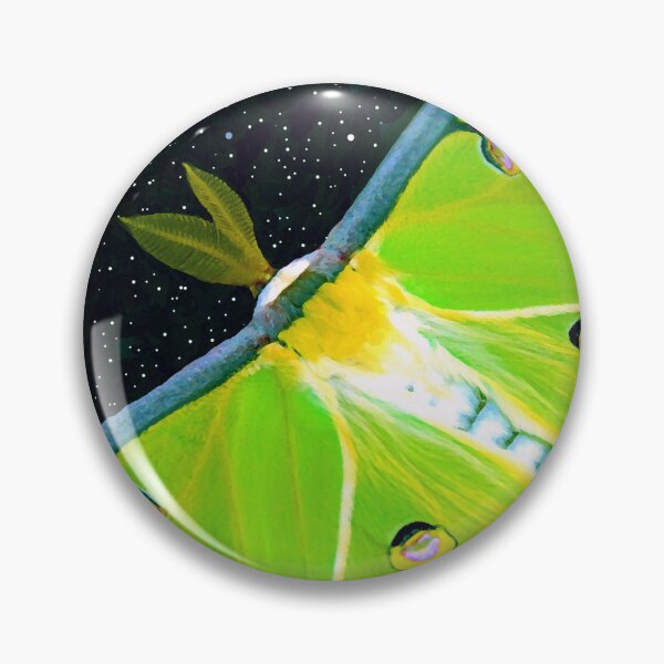 Item preview, Luna Moth in space designed and sold by Dlt1981.