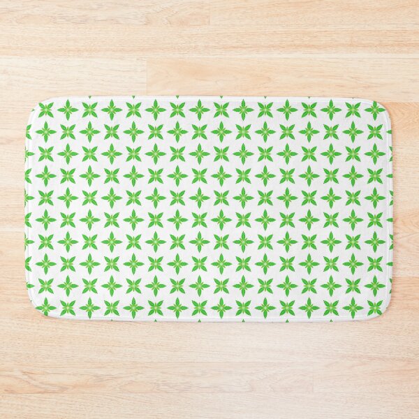 Item preview, March 16th Birth Flower Mint Pattern designed and sold by birthflower.