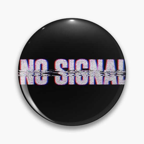 Item preview, No Signal - Retro VHS Glitch Static Aesthetic designed and sold by ShirtRemarks.