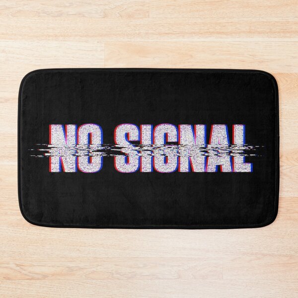 Item preview, No Signal - Retro VHS Glitch Static Aesthetic designed and sold by ShirtRemarks.