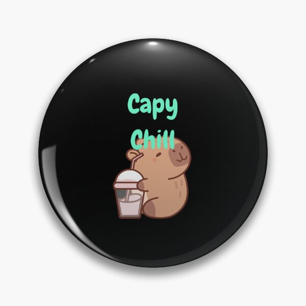 Item preview, Capy Chill Capybara designed and sold by SpartanDStore.