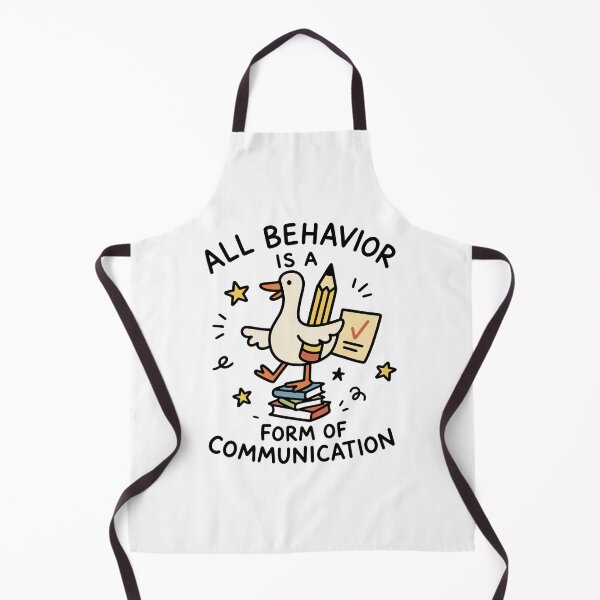 Item preview, All Behavior Is A Form Of Communication - Funny Teacher Goose Meme designed and sold by gunaone-design.